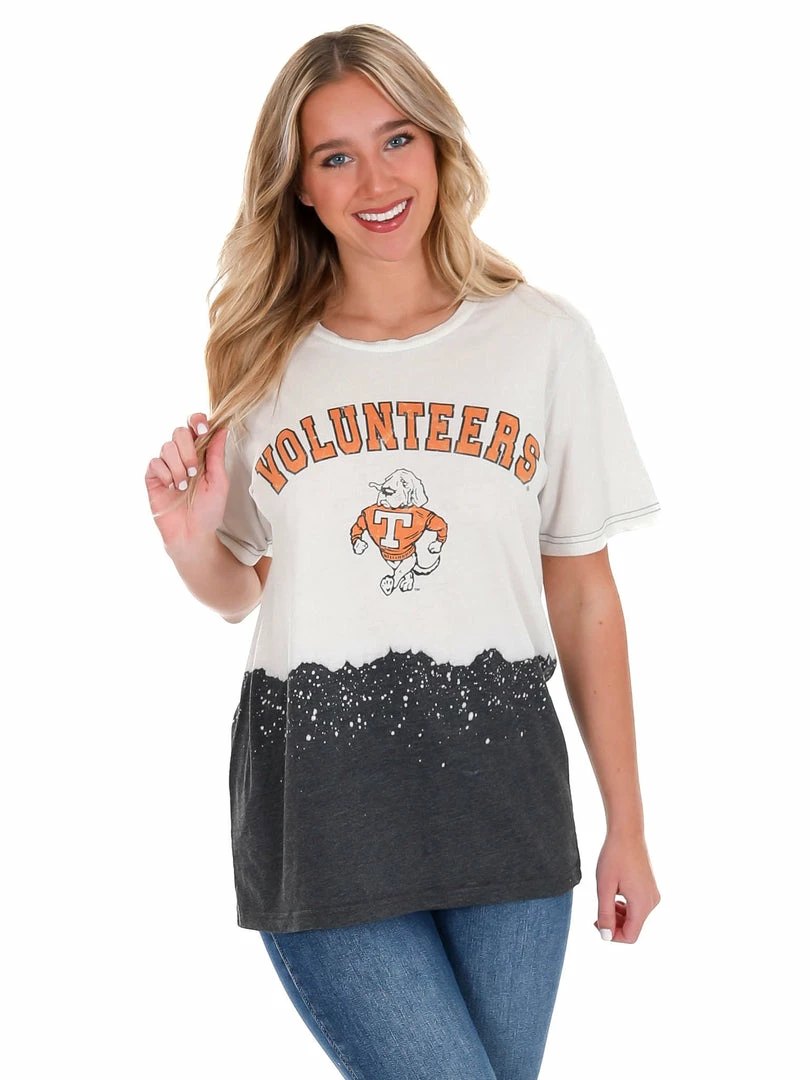 Discount ❤️ Gameday Couture Tennessee Volunteers Dip Dye Tee 🧨 5 Gameday Couture Tennessee Volunteers Dip Dye Tee