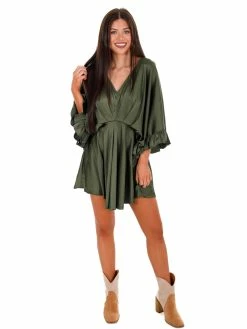 Glam Subject To Change Satin Dress