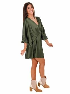 Glam Subject To Change Satin Dress