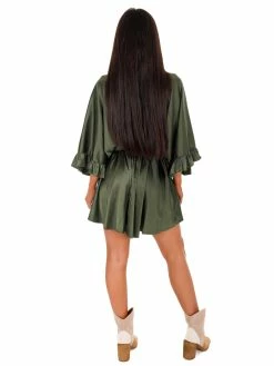 Glam Subject To Change Satin Dress