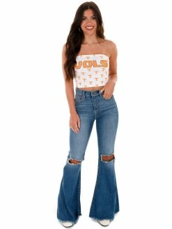 Best Pirce ✨ Apparel Go Vols Crop Tube Top Graphic Tees 😀 14 Apparel Go Vols Crop Tube Top Graphic Tees