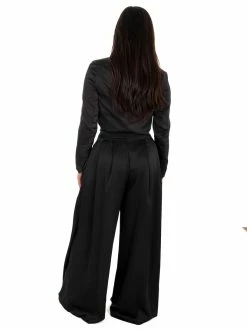 Glam Little Things Cropped Satin Blazer