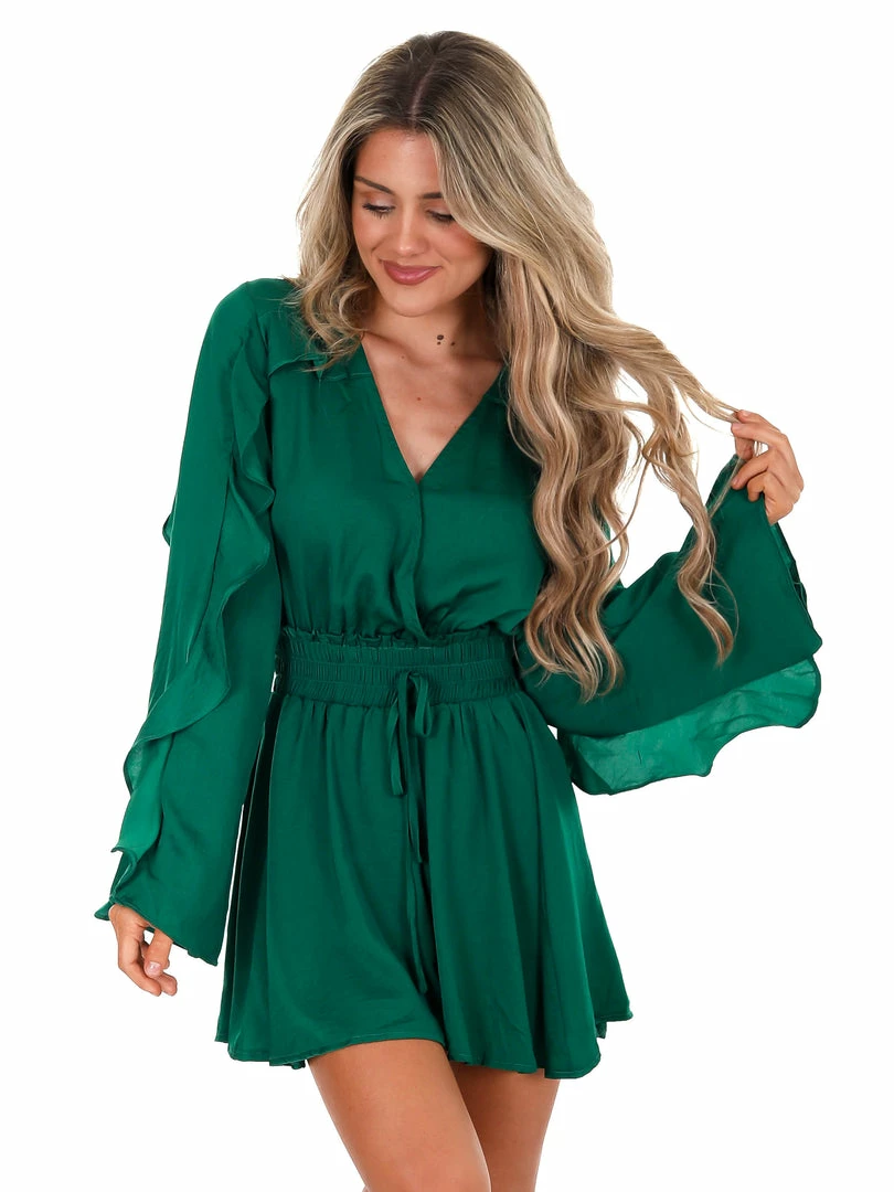 Best Sale π Glam Doing My Best Satin Romper Playsuits π 1 Glam Doing My Best Satin Romper Playsuits