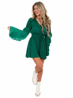 Glam Doing My Best Satin Romper Playsuits