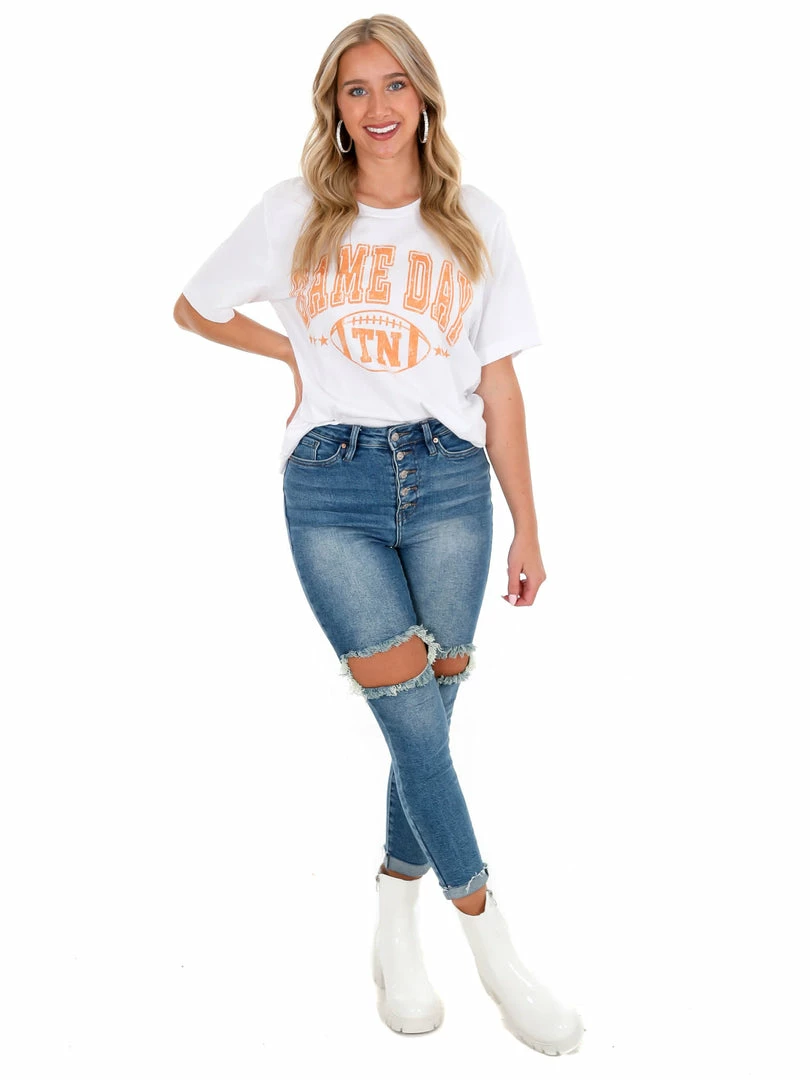 Best Sale 🔔 Golden Rose Gameday TN Tee Graphic Tees ⌛ 2 Golden Rose Gameday TN Tee Graphic Tees