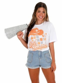 Golden Rose Sale Let's Tailgate Tee