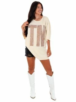 Flash Sale ๐ Josie's Boutique Oversized Glitter TN Tee Oversized Tee Collection ๐คฉ 17 Josie's Boutique Oversized Glitter TN Tee Oversized Tee Collection