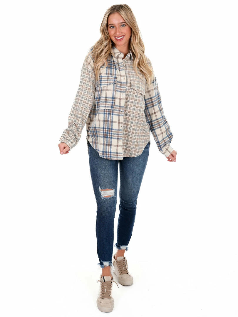 Coupon ๐งจ Hyfve Lovely Meeting Mixed Plaid Shacket ๐ 11 Hyfve Lovely Meeting Mixed Plaid Shacket