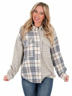 Coupon ๐งจ Hyfve Lovely Meeting Mixed Plaid Shacket ๐ 24 Hyfve Lovely Meeting Mixed Plaid Shacket
