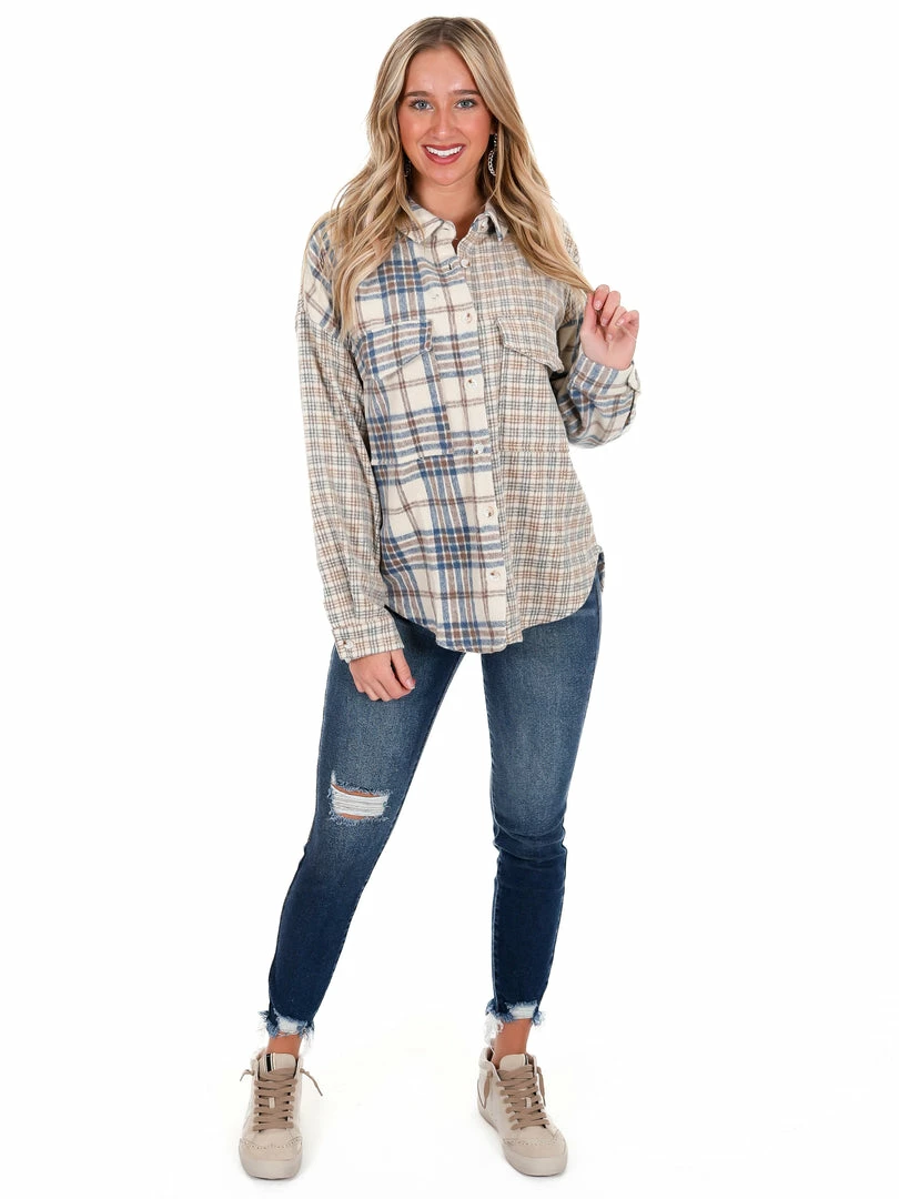 Coupon ๐งจ Hyfve Lovely Meeting Mixed Plaid Shacket ๐ 9 Hyfve Lovely Meeting Mixed Plaid Shacket
