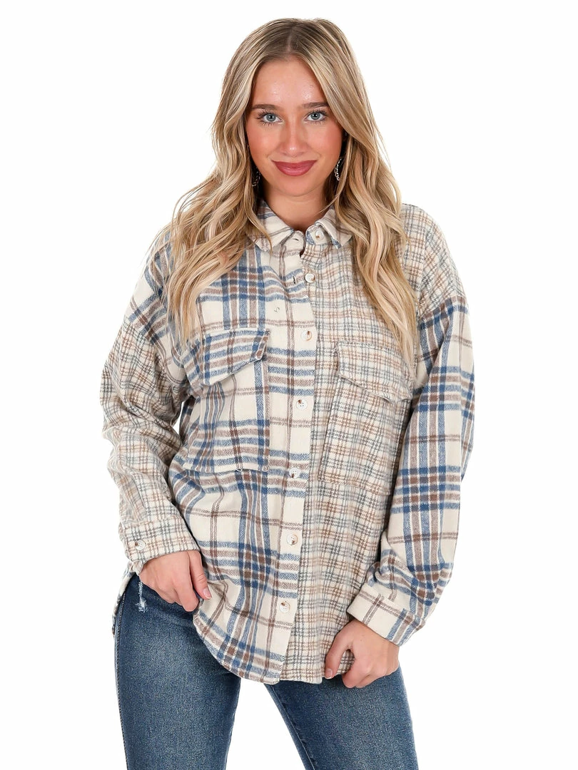Coupon ๐งจ Hyfve Lovely Meeting Mixed Plaid Shacket ๐ 12 Hyfve Lovely Meeting Mixed Plaid Shacket