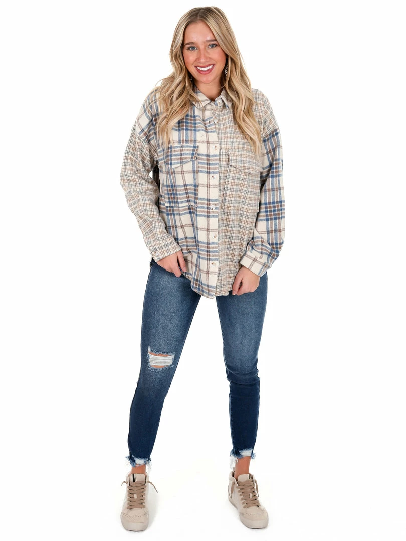 Coupon ๐งจ Hyfve Lovely Meeting Mixed Plaid Shacket ๐ 13 Hyfve Lovely Meeting Mixed Plaid Shacket