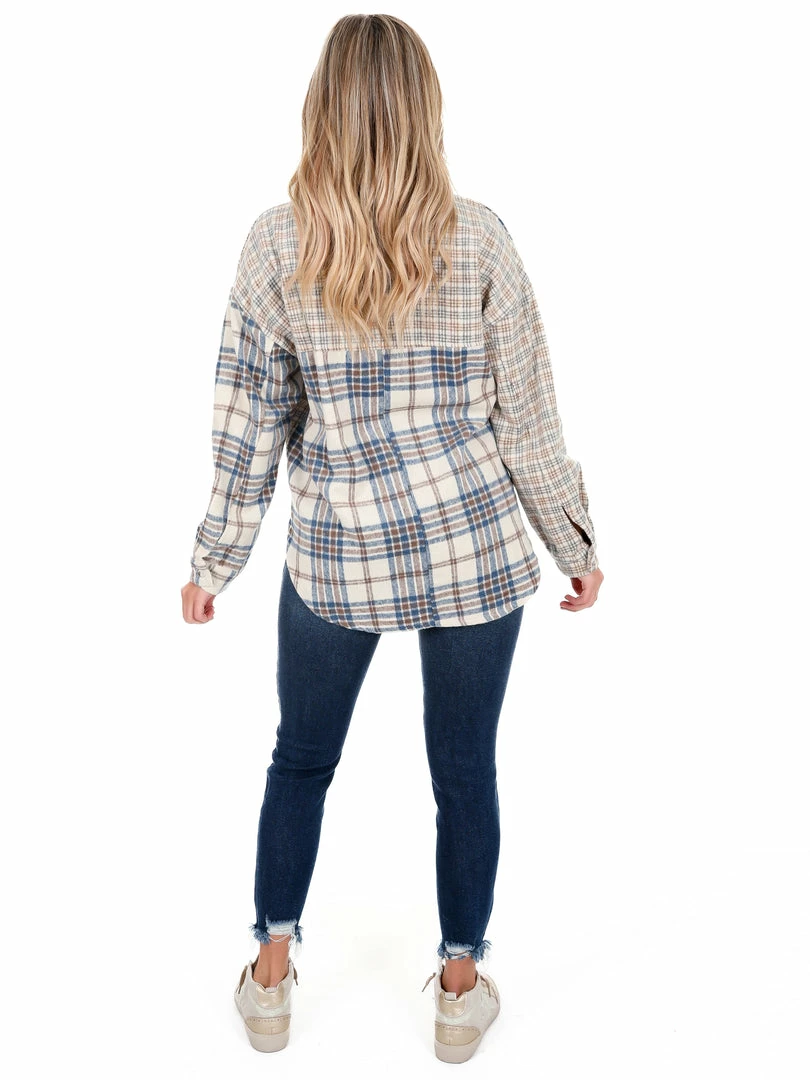 Coupon ๐งจ Hyfve Lovely Meeting Mixed Plaid Shacket ๐ 15 Hyfve Lovely Meeting Mixed Plaid Shacket