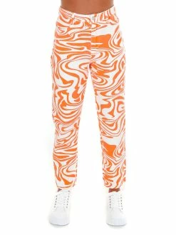 Blue Blush Special Teams Marble Print Pants