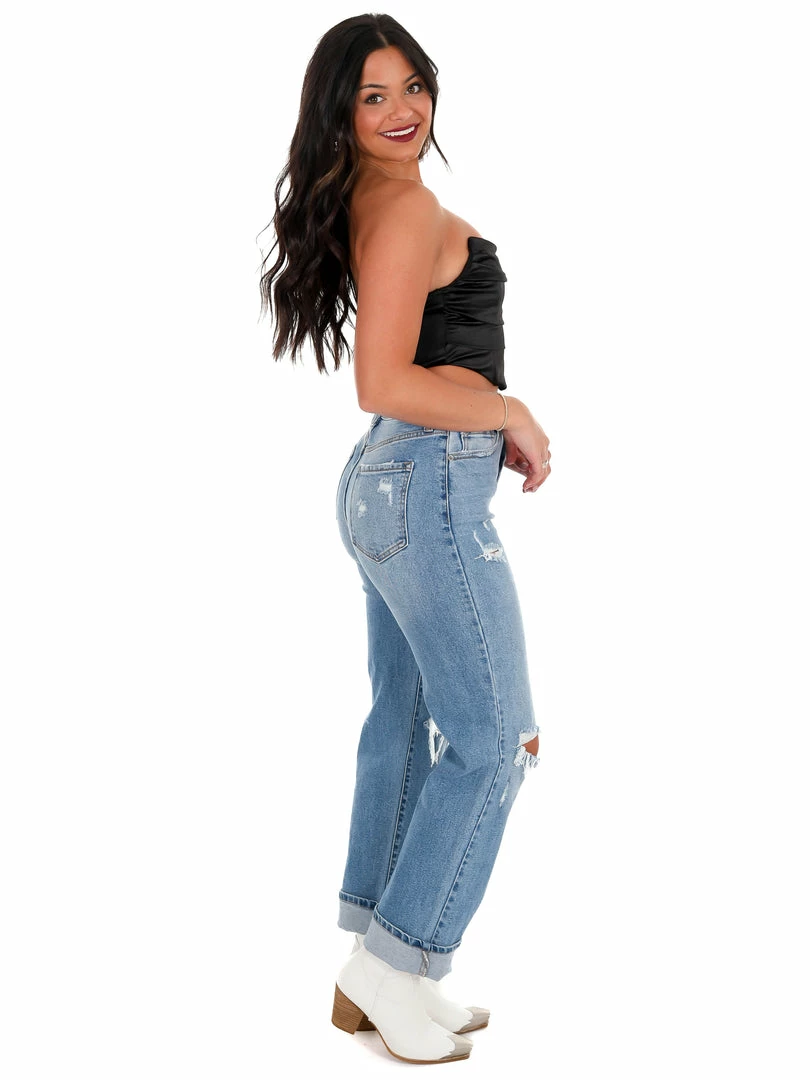 Buy 🤩 Blue Blush Falling Back Shirring Tube Top 🌟 15 Blue Blush Falling Back Shirring Tube Top