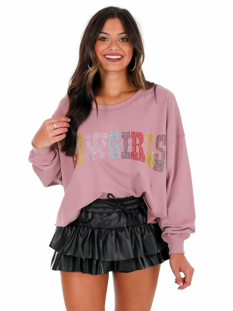 Budget ๐ฅฐ Peach Love California Glitzy Cowgirl Sweatshirt โค๏ธ 5 Peach Love California Glitzy Cowgirl Sweatshirt