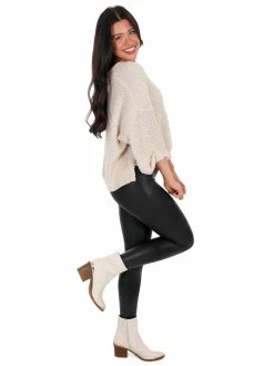 Blue Blush Spring Forward Cropped Sweater Tops