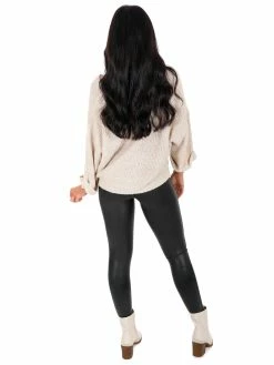 Blue Blush Spring Forward Cropped Sweater Tops