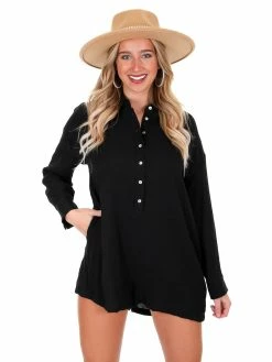 Illa Illa Playsuits Southern Girl Button Down Romper