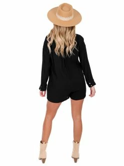 Illa Illa Playsuits Southern Girl Button Down Romper