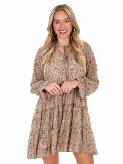 Illa Illa Dresses Half Of Me Floral Ruffle Dress