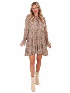 Illa Illa Dresses Half Of Me Floral Ruffle Dress