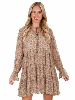 Illa Illa Dresses Half Of Me Floral Ruffle Dress