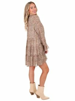 Illa Illa Dresses Half Of Me Floral Ruffle Dress