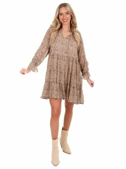 Illa Illa Dresses Half Of Me Floral Ruffle Dress