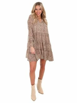 Illa Illa Dresses Half Of Me Floral Ruffle Dress