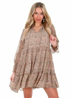 Illa Illa Dresses Half Of Me Floral Ruffle Dress