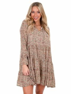 Illa Illa Dresses Half Of Me Floral Ruffle Dress