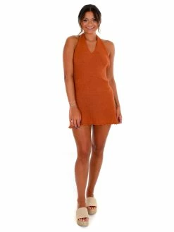 Illa Illa Dresses Let's Dance Halter Mini Dress