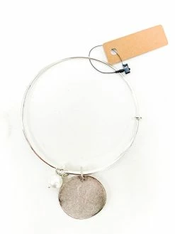 Accessories Bracelets Silver Initial Bracelet