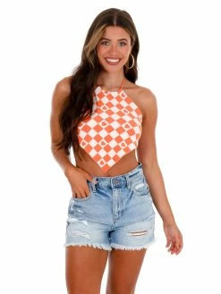 Dreamers Score Six More Halter Crop Top Apparel