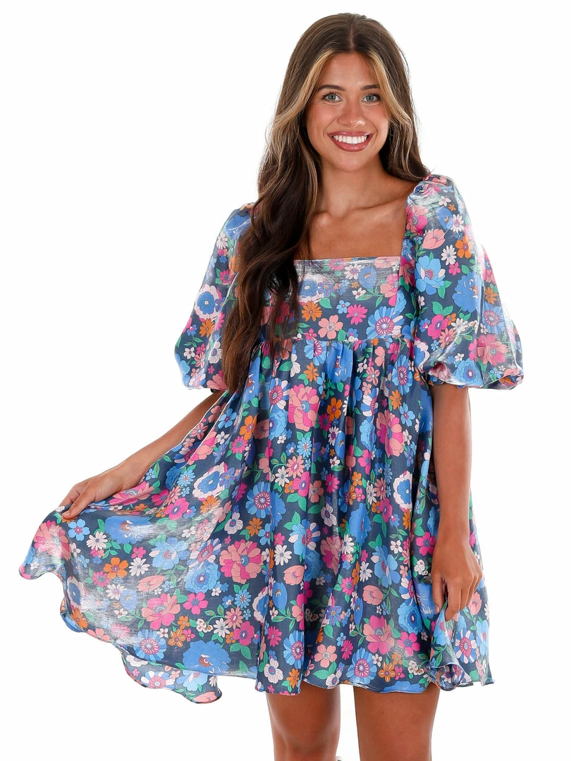 Budget ๐ Storia When You Dream Floral Babydoll ๐ Dress ๐ Dresses ๐งจ 1 Storia When You Dream Floral Babydoll Dress Dresses