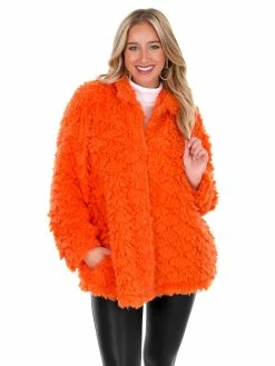 J.nna Apparel Talkin' Tennessee Orange Fringe Jacket