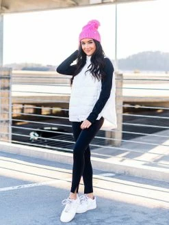 Blue B Anything Goes Quilted Fleece Vest