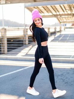 Kimberly JB Fit My Oh My Cropped Asymmetrical Top