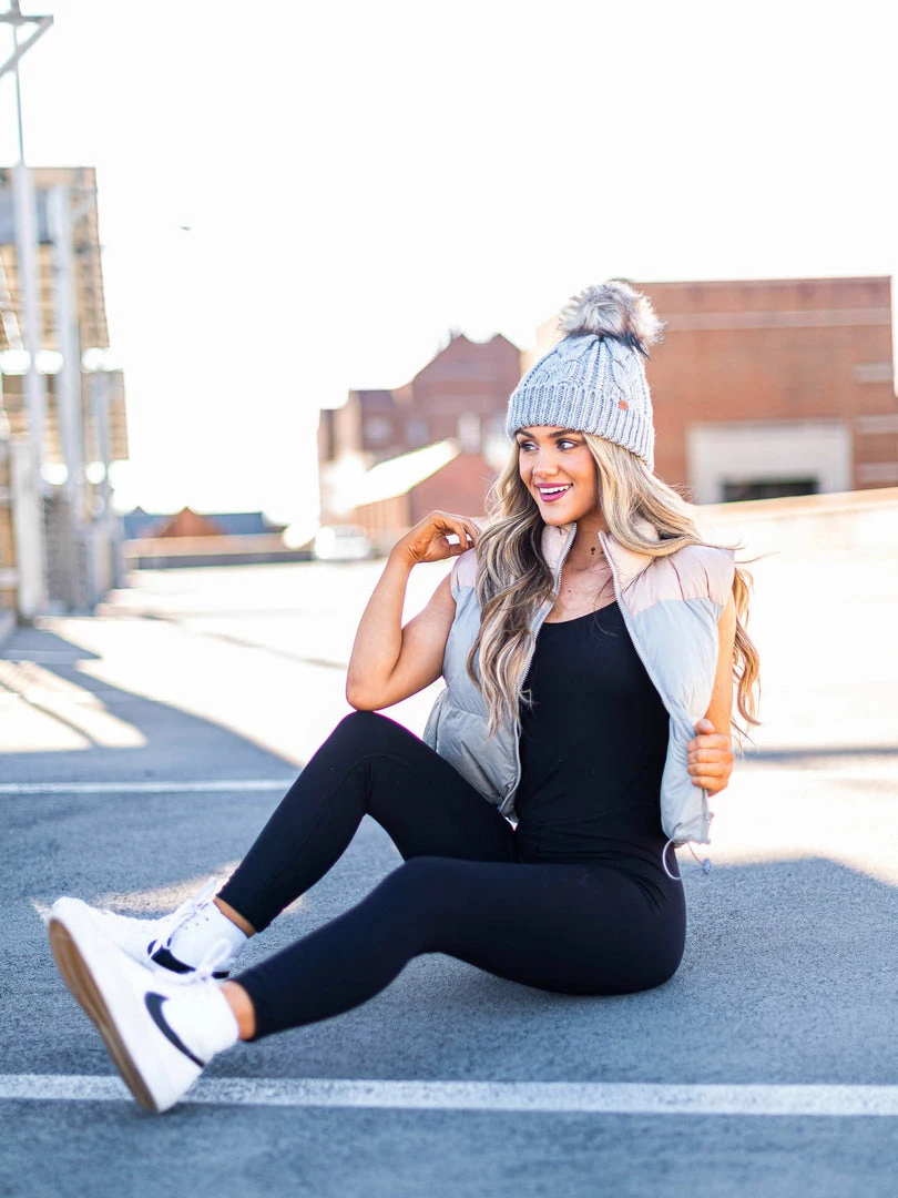 Outlet 🛒 Beivy Beside You Two Tone Puffer Vest JB Fit ❤️ 16 Beivy Beside You Two Tone Puffer Vest JB Fit