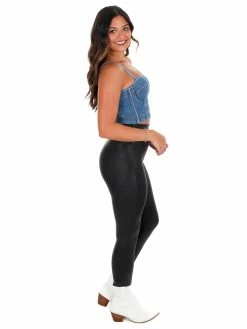 J.nna Used To Be Denim Corset Bustier Top Tops