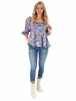 Wholesale โจ Storia Sale When You Dream Floral Babydoll Top ๐คฉ 11 Storia Sale When You Dream Floral Babydoll Top