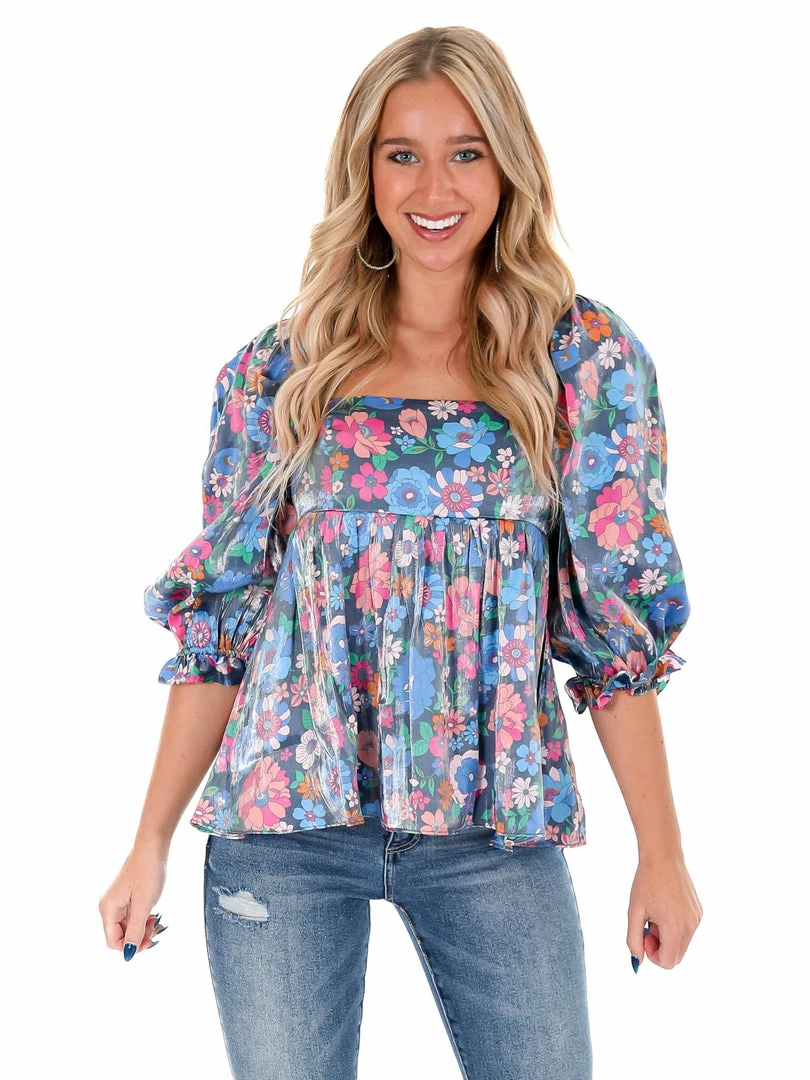 Wholesale โจ Storia Sale When You Dream Floral Babydoll Top ๐คฉ 1 Storia Sale When You Dream Floral Babydoll Top