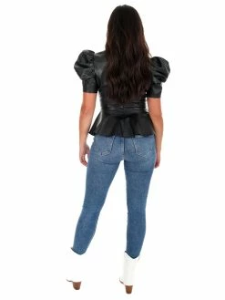 Flying Tomato Dream Of Me Leather Top