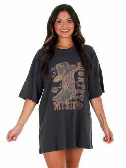 Brand new 🛒 Apparel-Curvy Girl Curvy Country Music Graphic Tee 😀 11 Apparel-Curvy Girl Curvy Country Music Graphic Tee