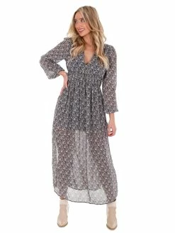 Umgee Dresses Viva La Vida Floral Maxi Dress