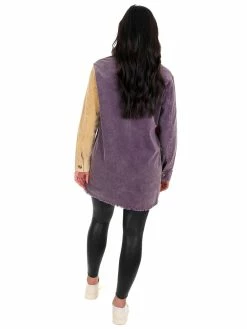 Umgee So What Colorblock Shacket