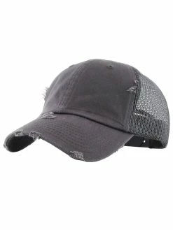 KBethos Dark Grey Mesh Baseball Hat