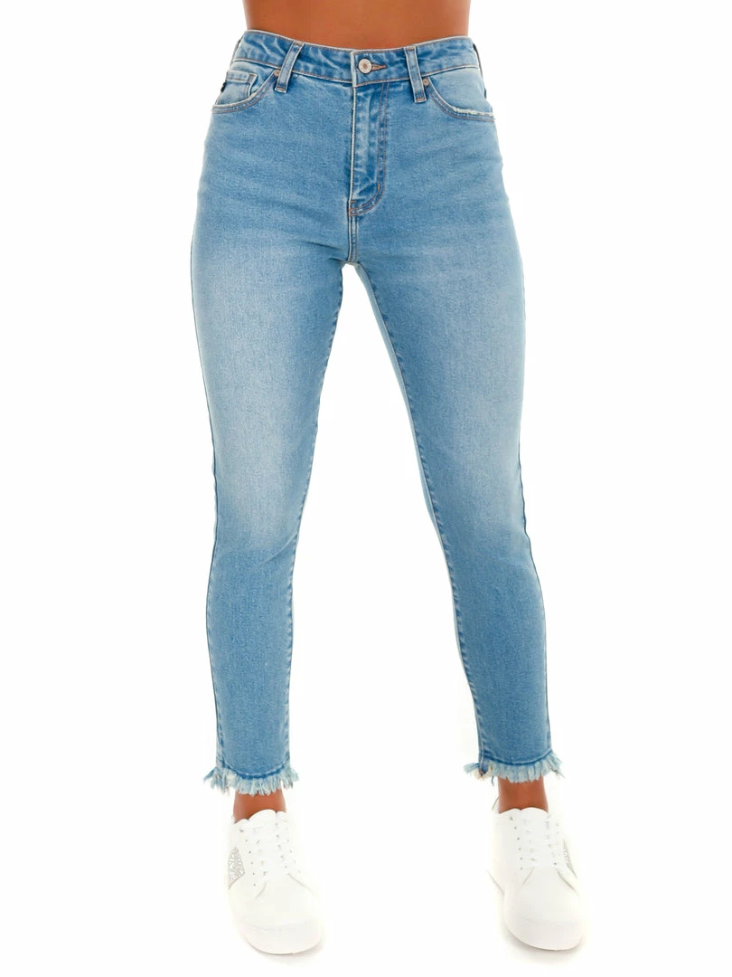 New 😉 Kancan Picture This Light High Rise Skinny Jean Bottoms 👍 1 Kancan Picture This Light High Rise Skinny Jean Bottoms