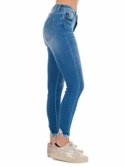 Kancan Change My Plans Medium High Rise Ankle Skinny Jeans Bottoms